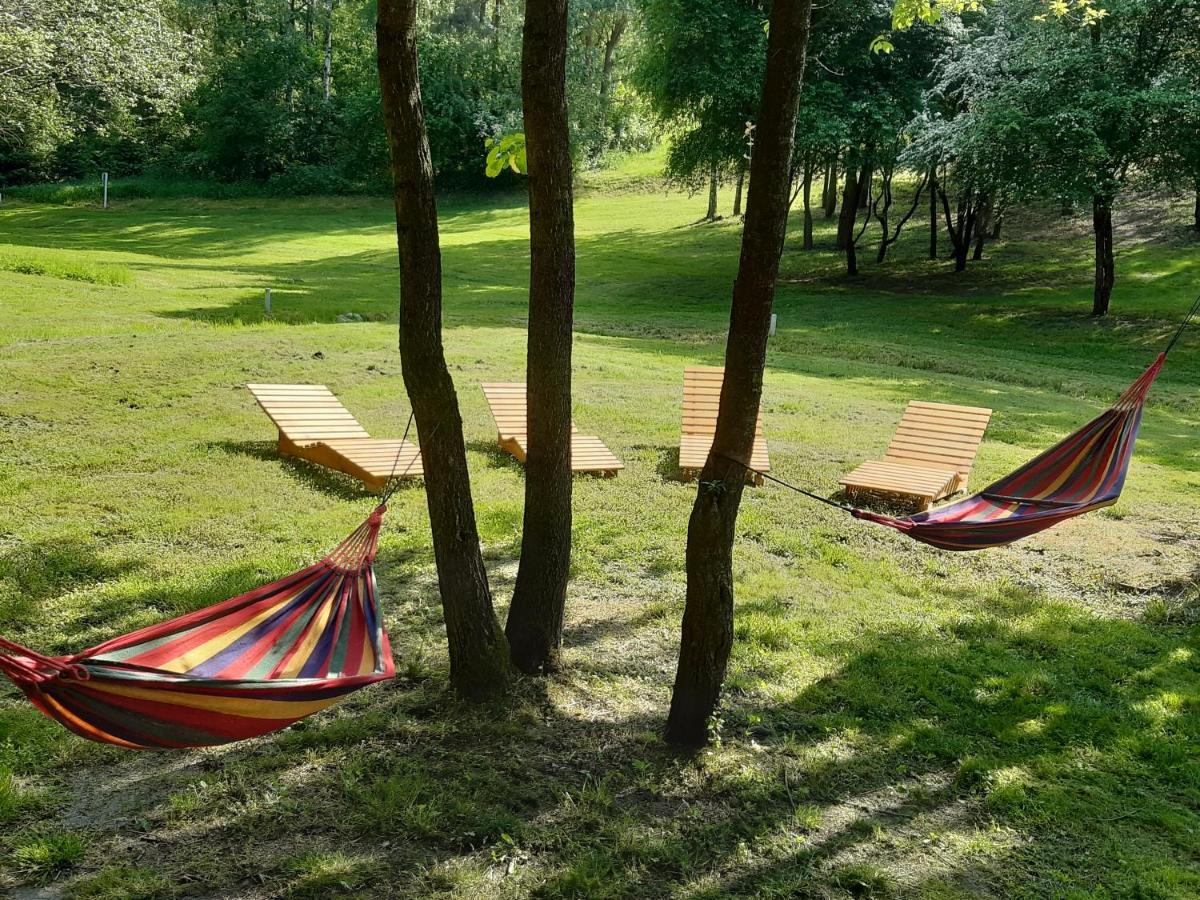 Caloroczny Domek W Lesie Puszcza Zielonka Villa Kiszkowo Eksteriør bilde